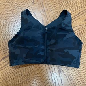 Lululemon Run Elite Front Zip Sports Bra